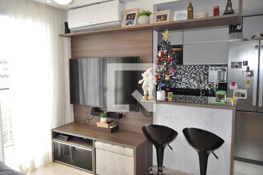 Sala de apartamento à venda com 2 quartos, 55m² em Cachambi, Rio de Janeiro