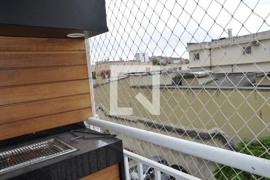 Varanda da Sala de apartamento à venda com 2 quartos, 55m² em Cachambi, Rio de Janeiro