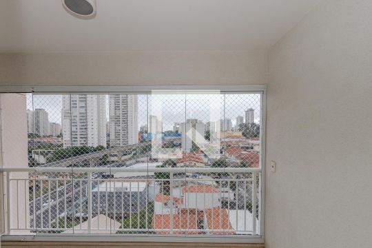 Varanda da Sala de apartamento à venda com 1 quarto, 47m² em Jardim Aeroporto, São Paulo