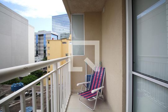 Varanda de apartamento à venda com 1 quarto, 30m² em Liberdade, São Paulo