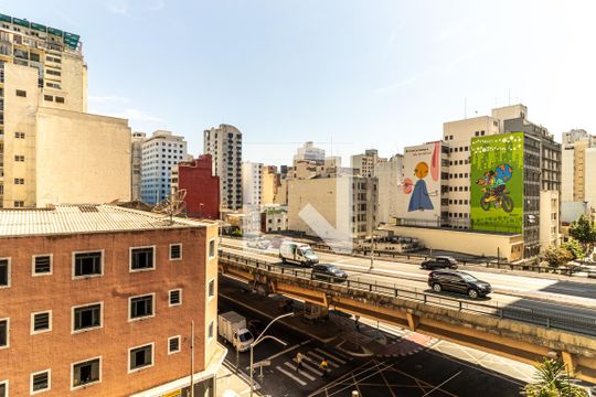 Vista do Studio de kitnet/studio à venda com 1 quarto, 28m² em Vila Buarque, São Paulo