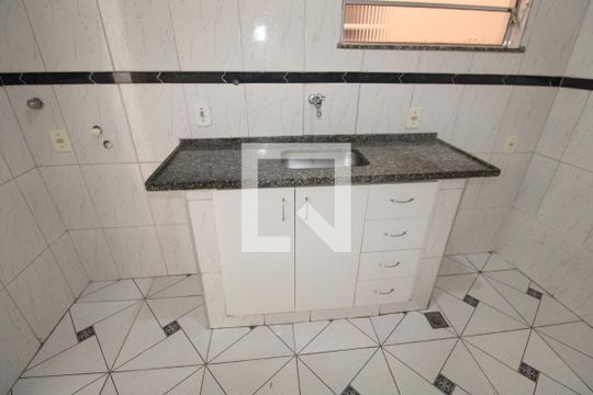 Cozinha de apartamento à venda com 1 quarto, 50m² em Piedade, Rio de Janeiro