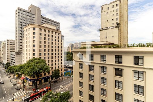Vista do Studio de kitnet/studio à venda com 1 quarto, 32m² em Centro, São Paulo