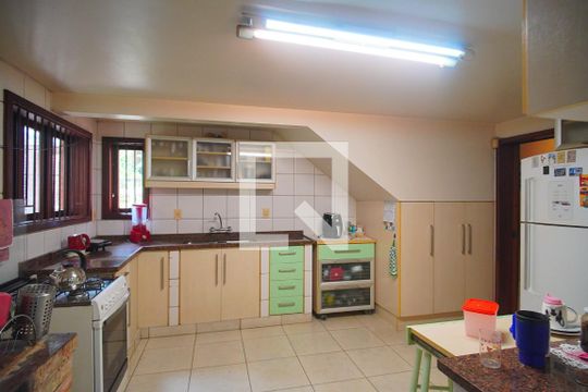 Cozinha de casa para alugar com 4 quartos, 375m² em Canudos, Novo Hamburgo
