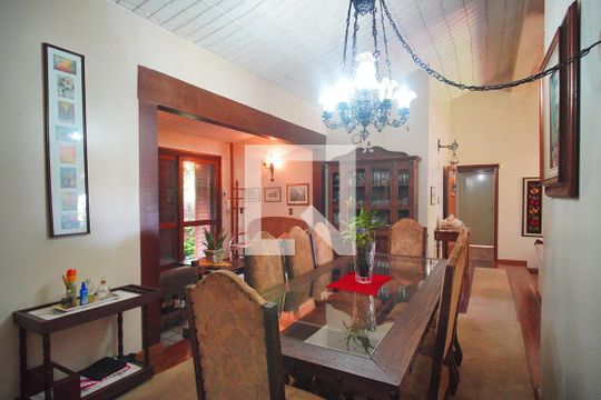 Sala de Jantar 1 de casa para alugar com 4 quartos, 375m² em Canudos, Novo Hamburgo