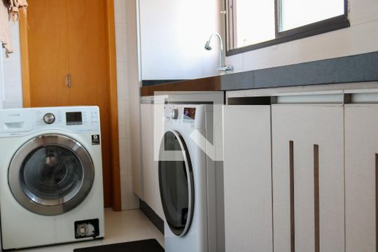 Área de Serviço de apartamento à venda com 3 quartos, 122m² em Cerâmica, São Caetano do Sul