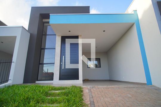Fachada de casa à venda com 2 quartos, 104m² em São Jorge, Novo Hamburgo