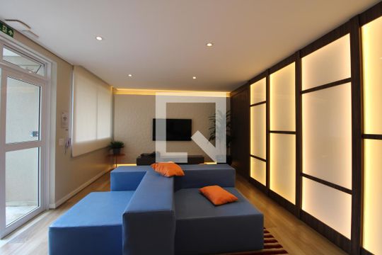 Área comum - Sala de jogos de apartamento à venda com 1 quarto, 27m² em Socorro, São Paulo