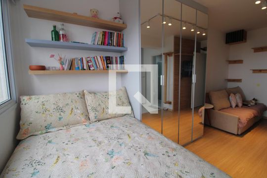 Quarto de apartamento à venda com 1 quarto, 27m² em Socorro, São Paulo