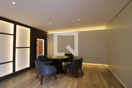 Área comum - Sala de jogos de apartamento à venda com 1 quarto, 27m² em Socorro, São Paulo