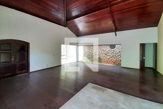 Sala de casa de condomínio à venda com 6 quartos, 911m² em Itanhangá, Rio de Janeiro