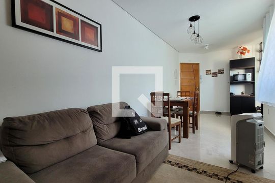 Sala de apartamento à venda com 2 quartos, 104m² em Vila Alto de Santo André, Santo André
