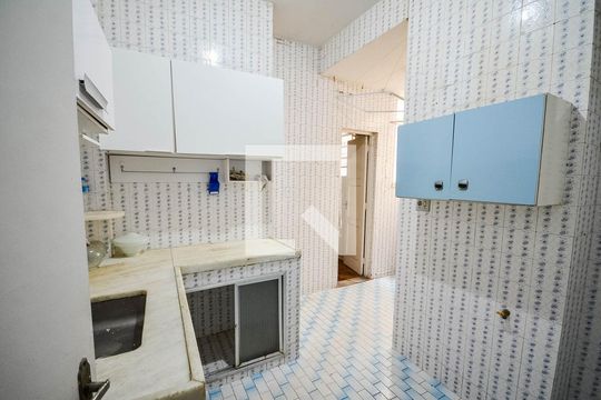 Cozinha de apartamento à venda com 3 quartos, 73m² em Tijuca, Rio de Janeiro