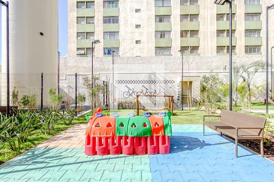 Área comum - Playground de apartamento para alugar com 1 quarto, 25m² em Vila Cláudia, São Paulo