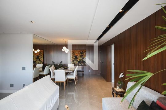 Sala de apartamento para alugar com 2 quartos, 87m² em Jardim Caboré, São Paulo