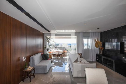 Sala de apartamento para alugar com 2 quartos, 87m² em Jardim Caboré, São Paulo