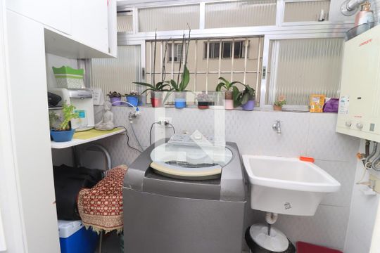 Área de Serviço de apartamento à venda com 2 quartos, 70m² em Vila Azevedo, São Paulo
