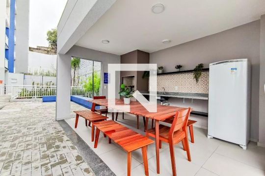 Churrasqueira -Espaço Gourmet  de apartamento à venda com 1 quarto, 28m² em Vila Guarani (z Sul), São Paulo