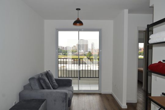 Sala de apartamento para alugar com 1 quarto, 55m² em Liberdade, São Paulo