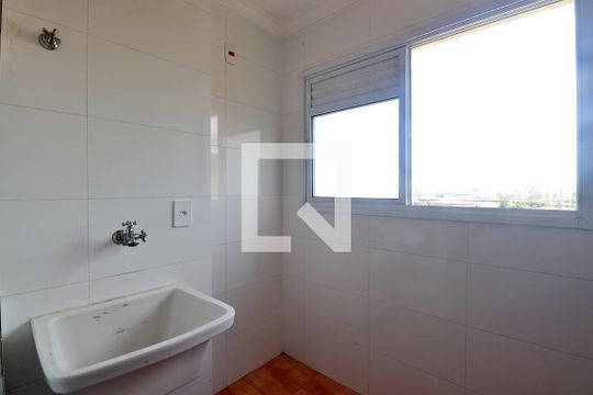 Área de Serviço de apartamento para alugar com 2 quartos, 55m² em Utinga, Santo André