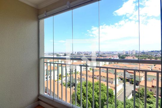 Sala - Varanda de apartamento para alugar com 2 quartos, 55m² em Utinga, Santo André