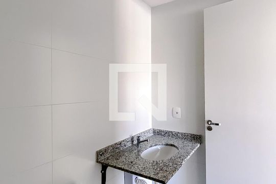 Banheiro da Suíte de apartamento à venda com 2 quartos, 55m² em Mooca, São Paulo