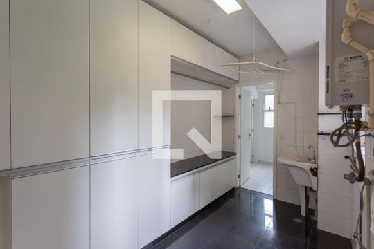 Área de Serviço de apartamento à venda com 3 quartos, 220m² em Vila Castela, Nova Lima