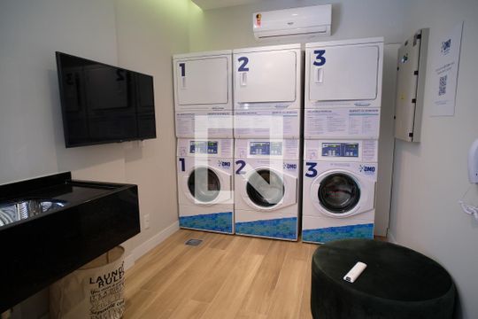 Área comum de apartamento à venda com 1 quarto, 31m² em Jardim Paulista, São Paulo