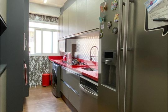 Cozinha de apartamento para alugar com 3 quartos, 84m² em Alphaville Centro Industrial E Empresarial/alphaville., Barueri