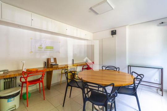 Área comum - Coworking de apartamento à venda com 3 quartos, 90m² em Vila Madalena, São Paulo