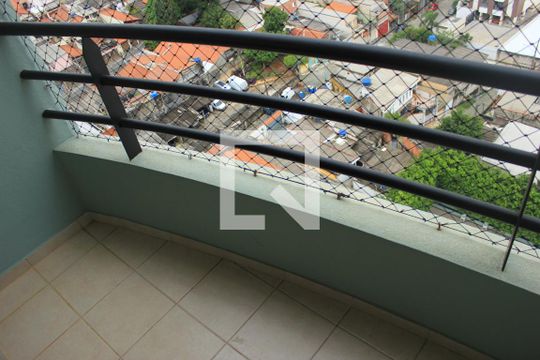 Varanda da Sala de apartamento à venda com 3 quartos, 75m² em Gopoúva, Guarulhos