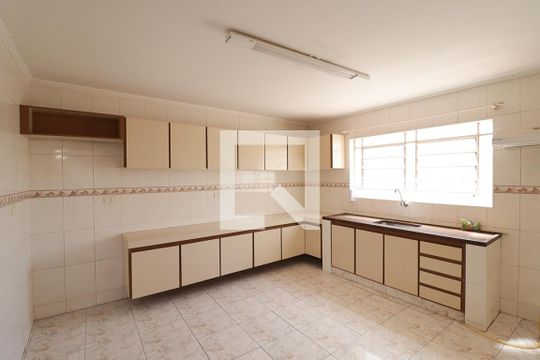 Cozinha de casa para alugar com 1 quarto, 58m² em Jardim Paraíso, São Paulo