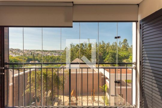 Sacada da Sala de apartamento à venda com 2 quartos, 67m² em Swiss Park, Campinas
