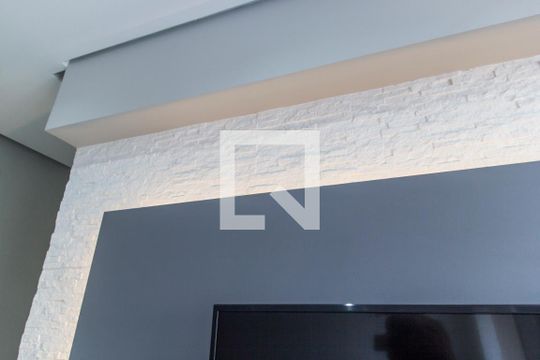 Detalhe Sala de apartamento à venda com 2 quartos, 72m² em Centro, Barueri