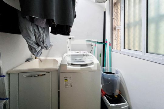 Área de Serviço de apartamento à venda com 2 quartos, 85m² em Vila Nova Conceição, São Paulo