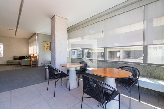 Área comum - Coworking de kitnet/studio para alugar com 1 quarto, 27m² em Sumarezinho, São Paulo