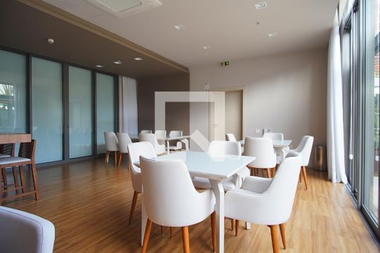 Área comum de kitnet/studio para alugar com 1 quarto, 40m² em Petrópolis, Porto Alegre