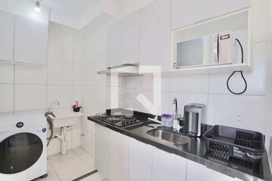 Cozinha de apartamento à venda com 2 quartos, 35m² em Canindé, São Paulo