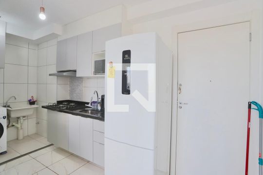 Cozinha de apartamento à venda com 2 quartos, 35m² em Canindé, São Paulo
