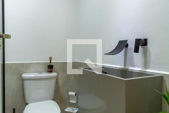 Banheiro Social de apartamento para alugar com 1 quarto, 129m² em Centro, São Bernardo do Campo