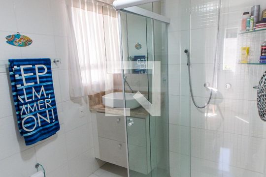 Banheiro de apartamento à venda com 2 quartos, 46m² em Jardim Leonor Mendes de Barros, São Paulo
