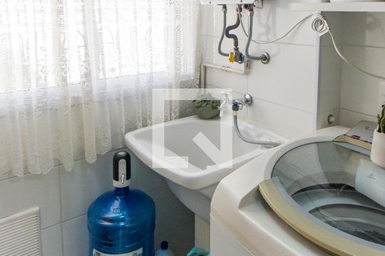 Área de Serviço de apartamento à venda com 2 quartos, 46m² em Jardim Leonor Mendes de Barros, São Paulo