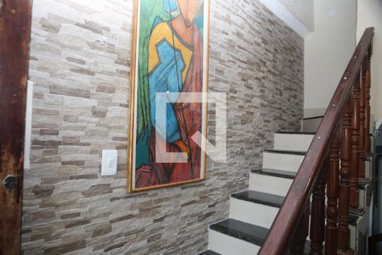 Detalhe Sala de casa para alugar com 3 quartos, 120m² em Vila Caiçara, Praia Grande