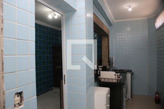 Cozinha de casa para alugar com 3 quartos, 120m² em Vila Caiçara, Praia Grande