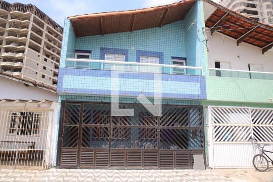 Fachada da Casa de casa para alugar com 3 quartos, 120m² em Vila Caiçara, Praia Grande