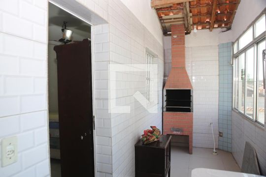 Espaço Gourmet de casa para alugar com 3 quartos, 120m² em Vila Caiçara, Praia Grande