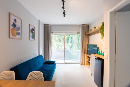 Sala de apartamento à venda com 1 quarto, 41m² em Liberdade, São Paulo