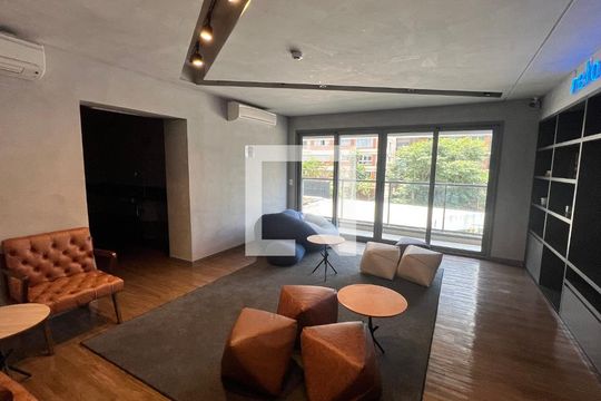Área comum de apartamento para alugar com 1 quarto, 19m² em Pinheiros, São Paulo