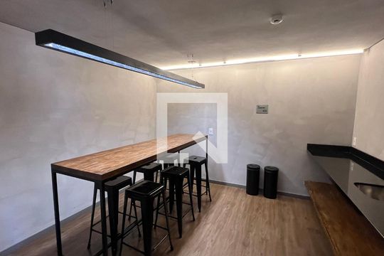 Área comum de apartamento para alugar com 1 quarto, 19m² em Pinheiros, São Paulo