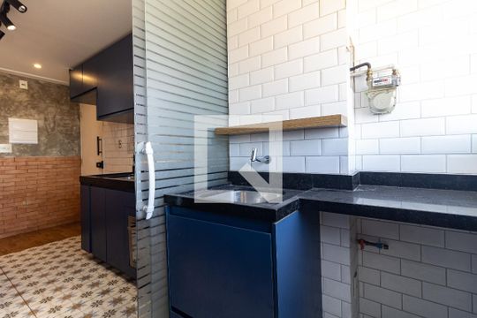 Lavanderia de apartamento para alugar com 2 quartos, 62m² em Vila Santo Estéfano, São Paulo